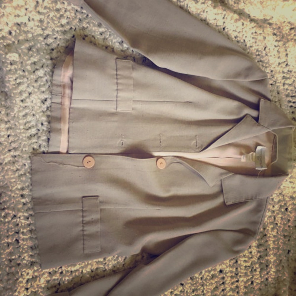 Tan blazer